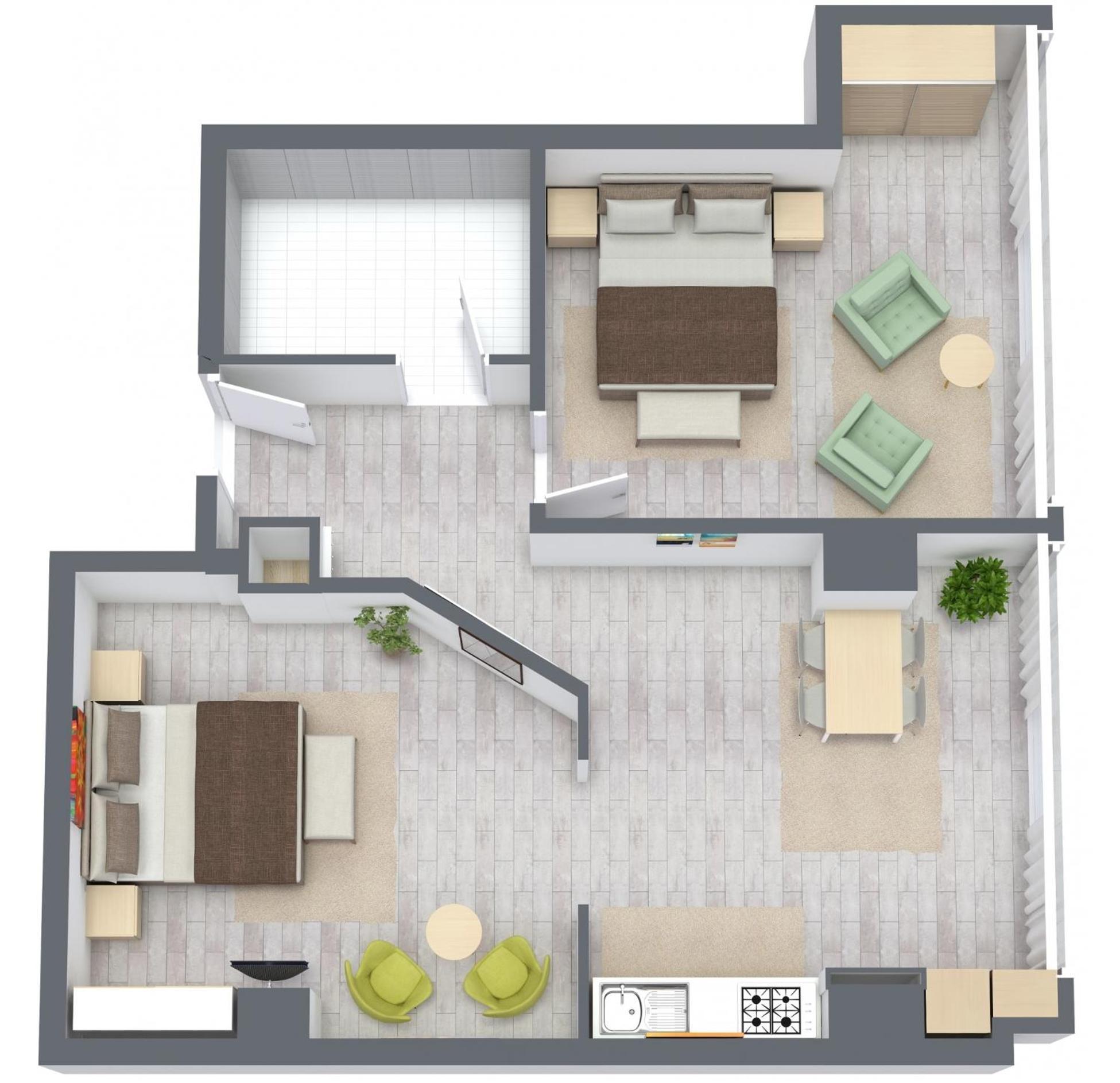 Maritimo Aparthotel 콘스탄차 객실 사진