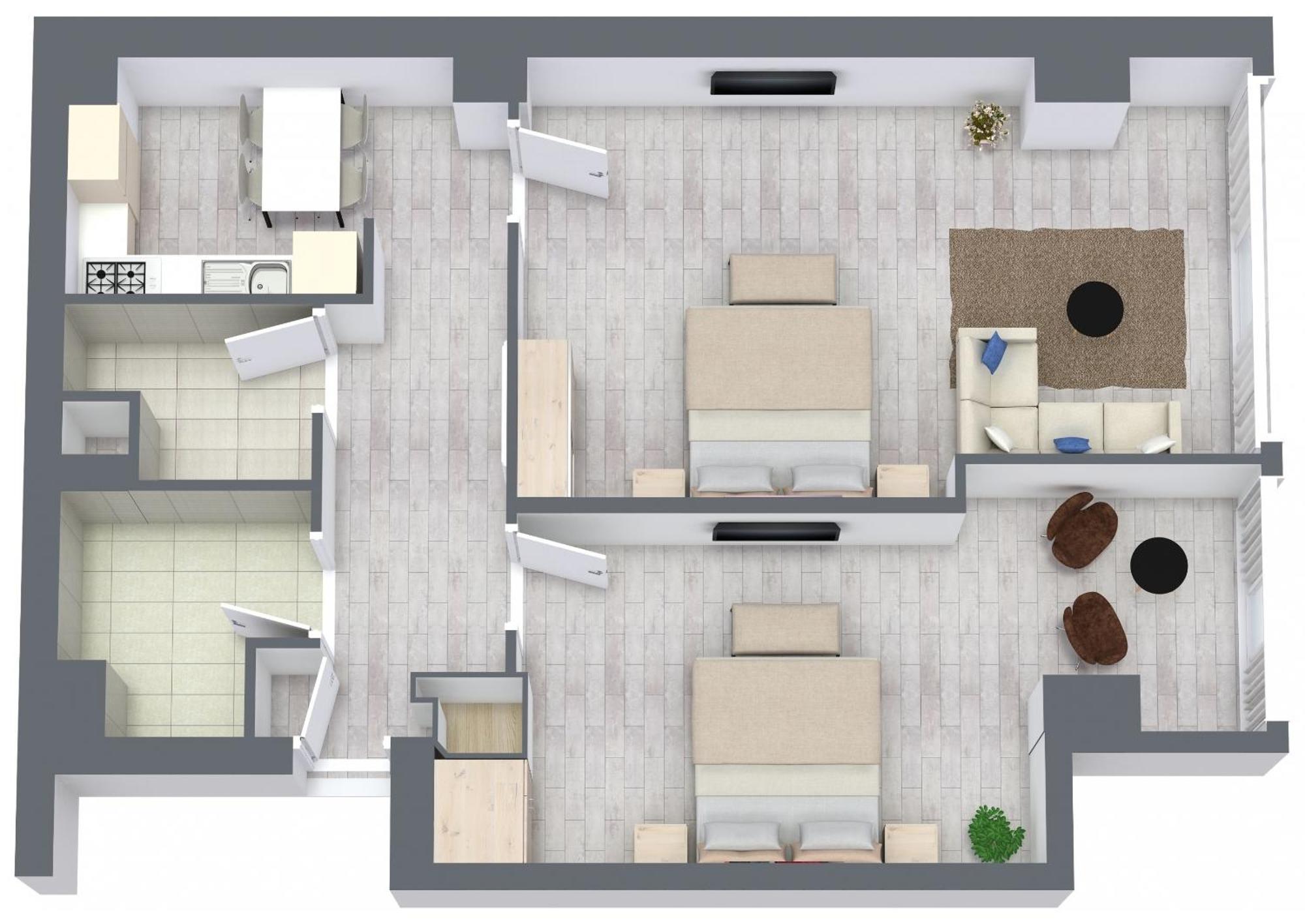 Maritimo Aparthotel 콘스탄차 객실 사진